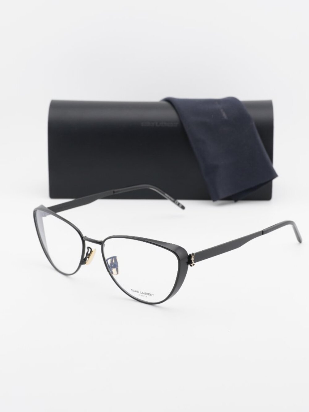 Saint Laurent SLM92 003 Cat Eye Eyeglasses – Black 57mm
